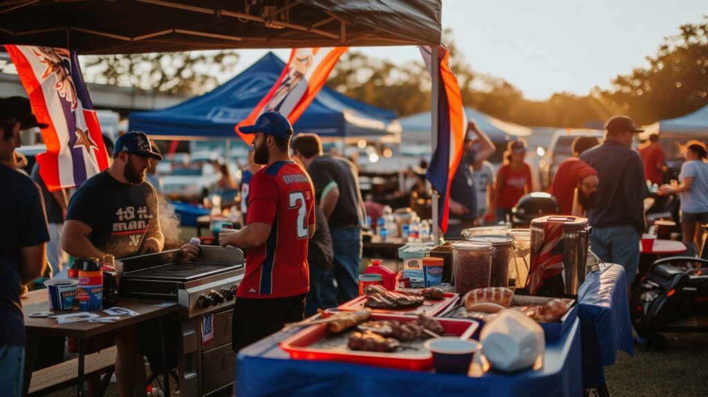 Tailgate- low-budget alumni events