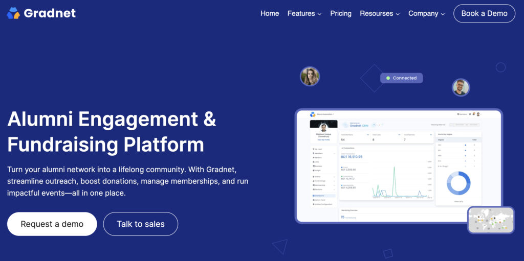 Gradnet- Alumni Management Platform