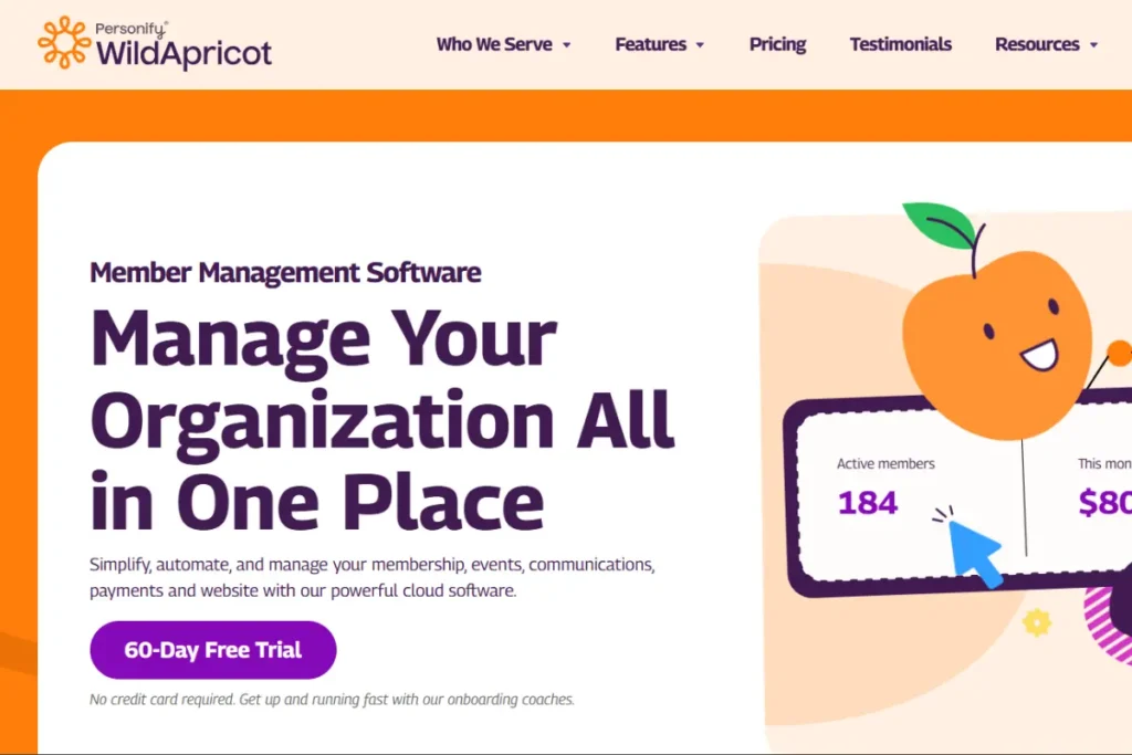 Wild Apricot is a cloud‑based membership management platform trusted by over 15,000 organizations worldwide.
