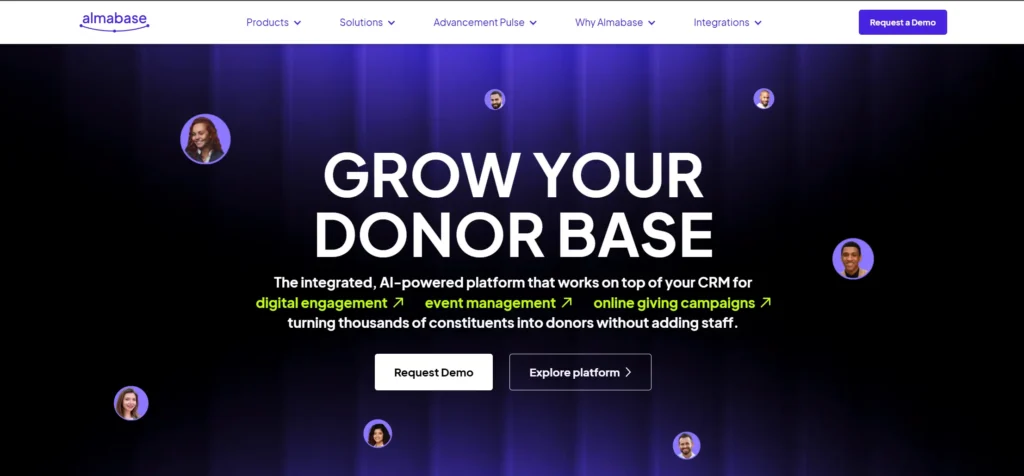 Almabase: Best for Engagement Automation