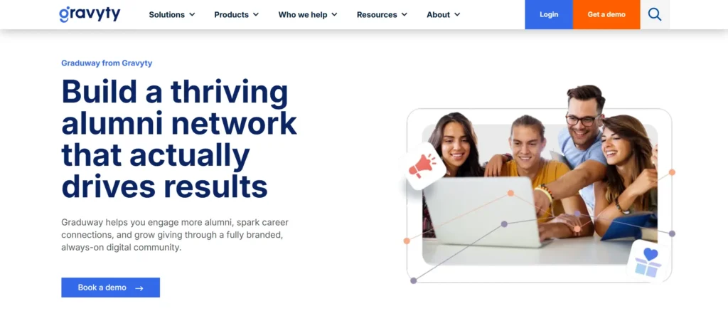 Graduway by Gravyty: Best for Large Global University Networks