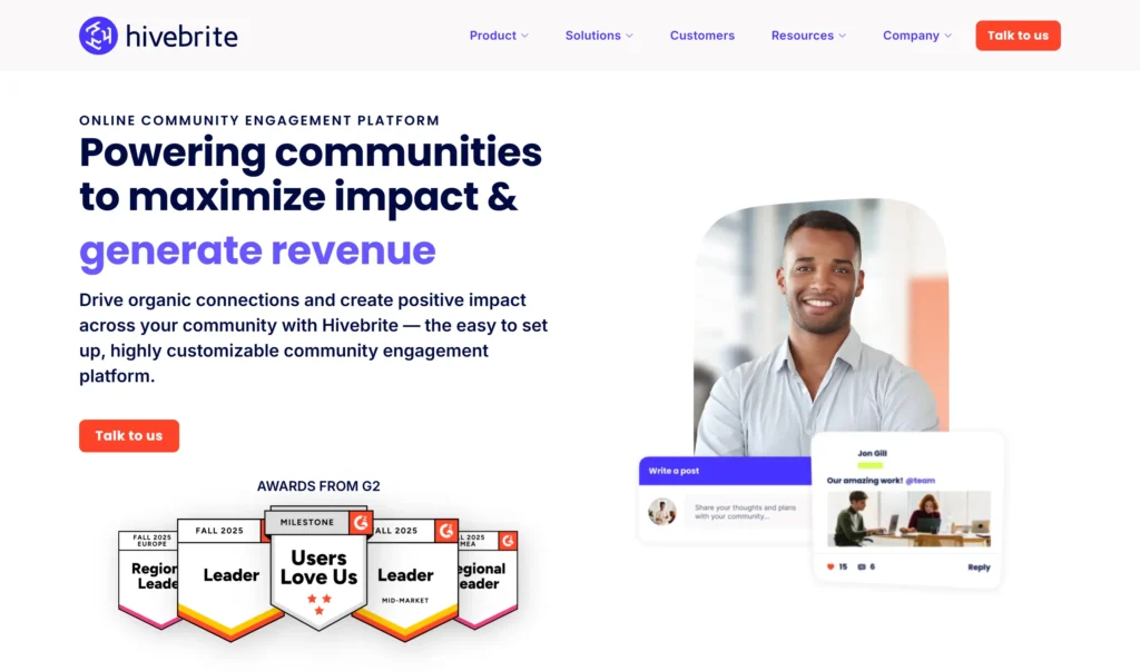 Hivebrite: Best for Custom Branding and Global Communities