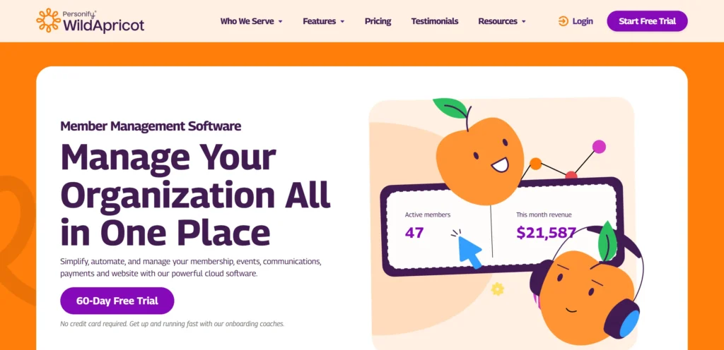 Wild Apricot: Best for Small Alumni Chapters